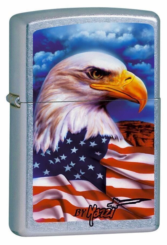 Zippo Claudio Mazzi Freedom Watch, Street Chrome Lighter #24764