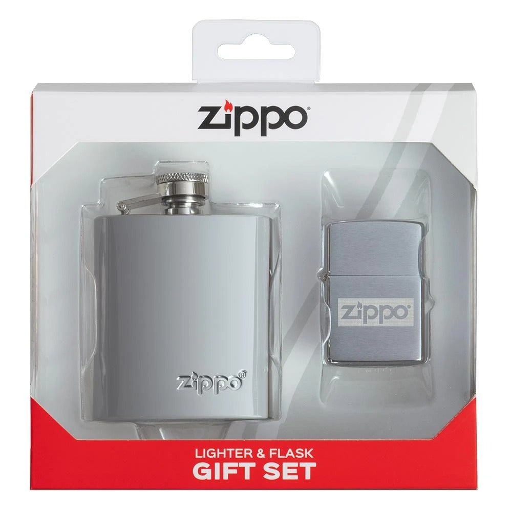 Zippo Flask & Gift Set #49358