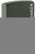 Zippo Classic Green Matte with Logo, Lighter #221ZL