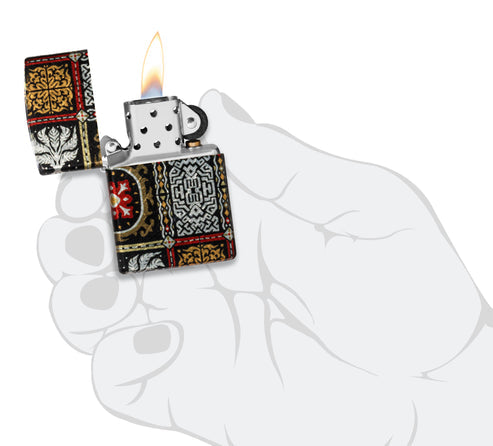 Zippo Tapestry Pattern, 540° Fusion Lighter #46146
