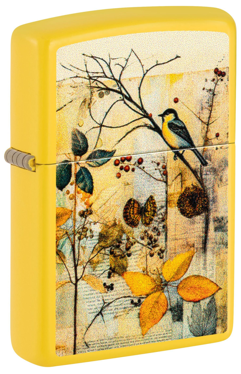 Zippo Bird, Sunflower Yellow Lighter #46580