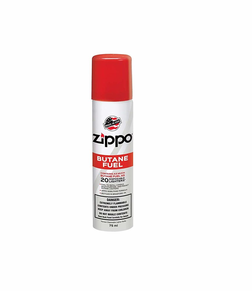 Zippo Premium Butane Fuel, 75 ml, 12-Pack #3815