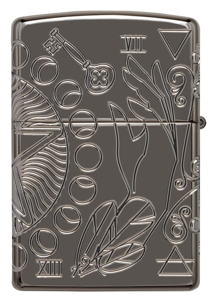 Zippo Armor 360° MultiCut Wicca, Black Ice Lighter #49689