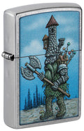 Zippo Knight Monster, Street Chrome Lighter #46246