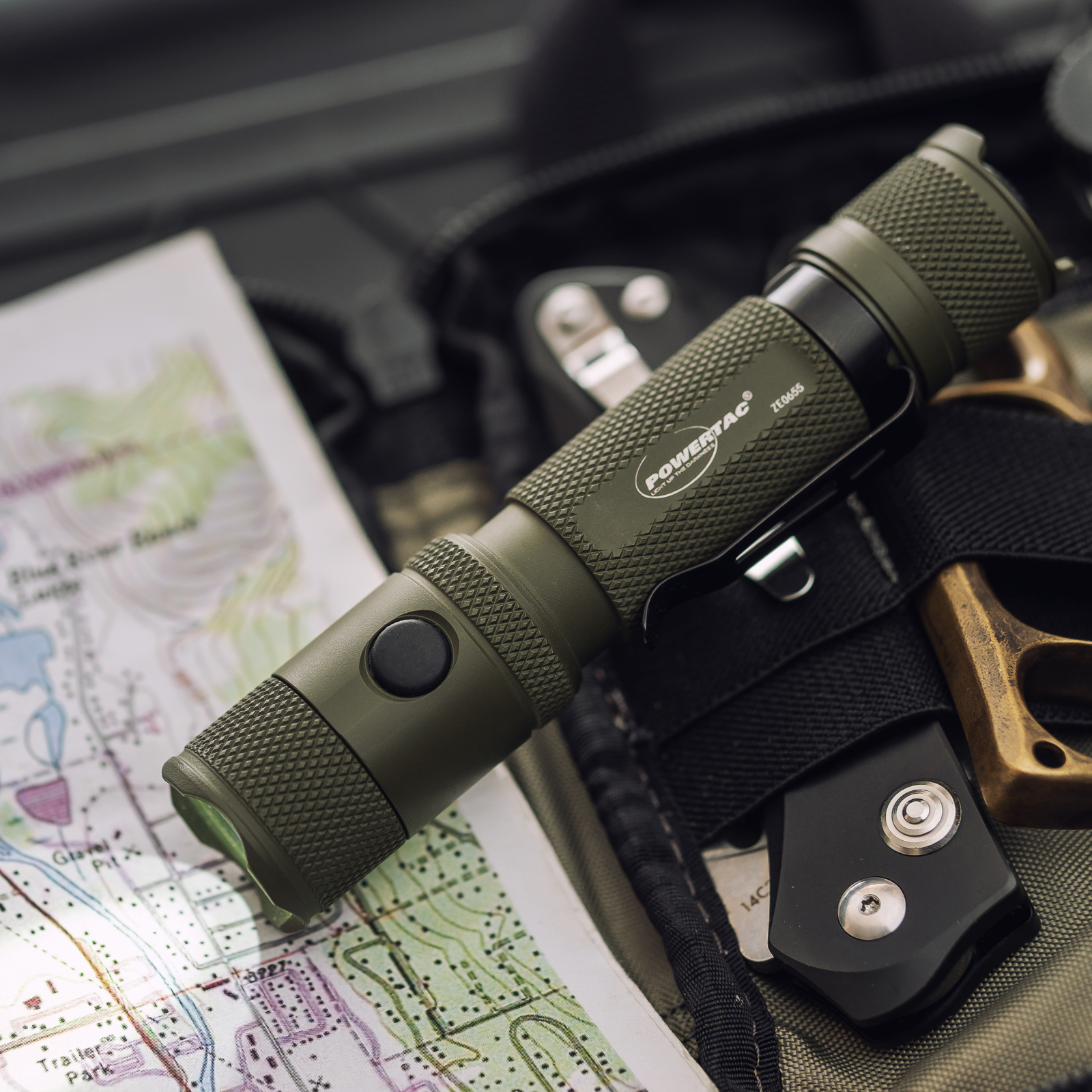 Powertac M5 Gen3 Tactical EDC Flashlight | 2030 Lumens