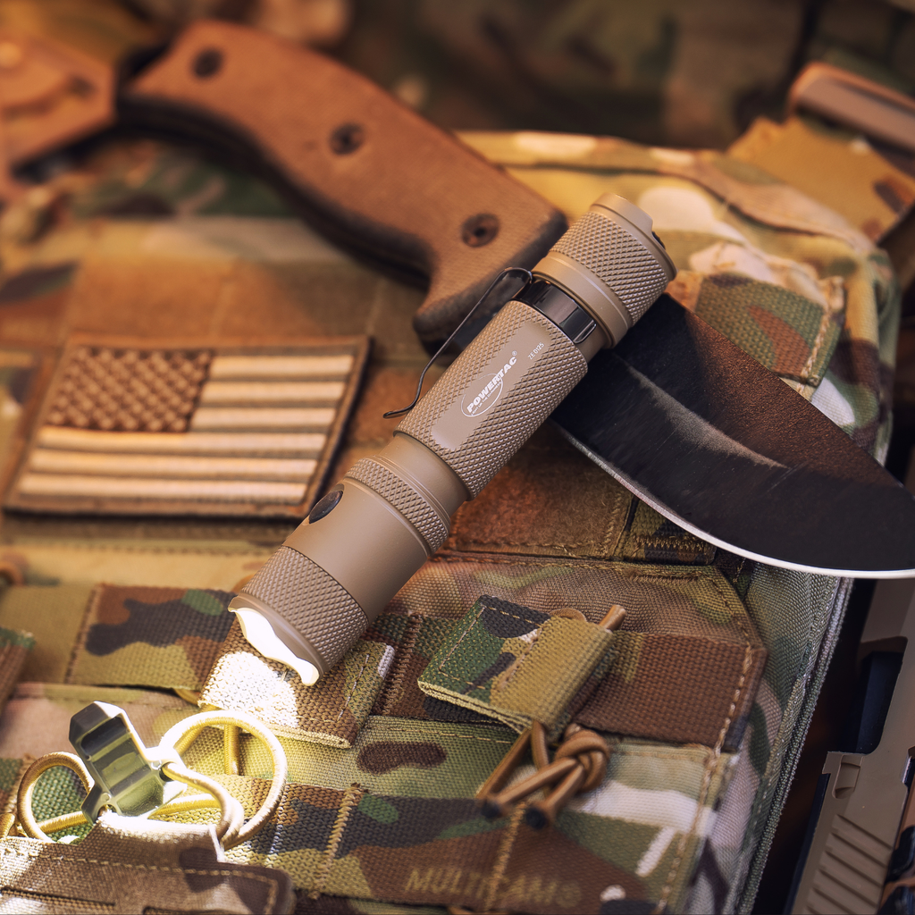 Powertac M5 Gen3 Tactical EDC Flashlight | 2030 Lumens