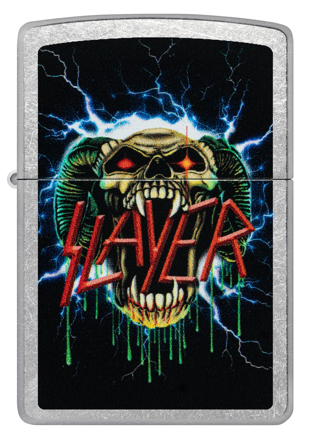 Zippo Slayer Rock Band, Street Chrome Lighter #47222