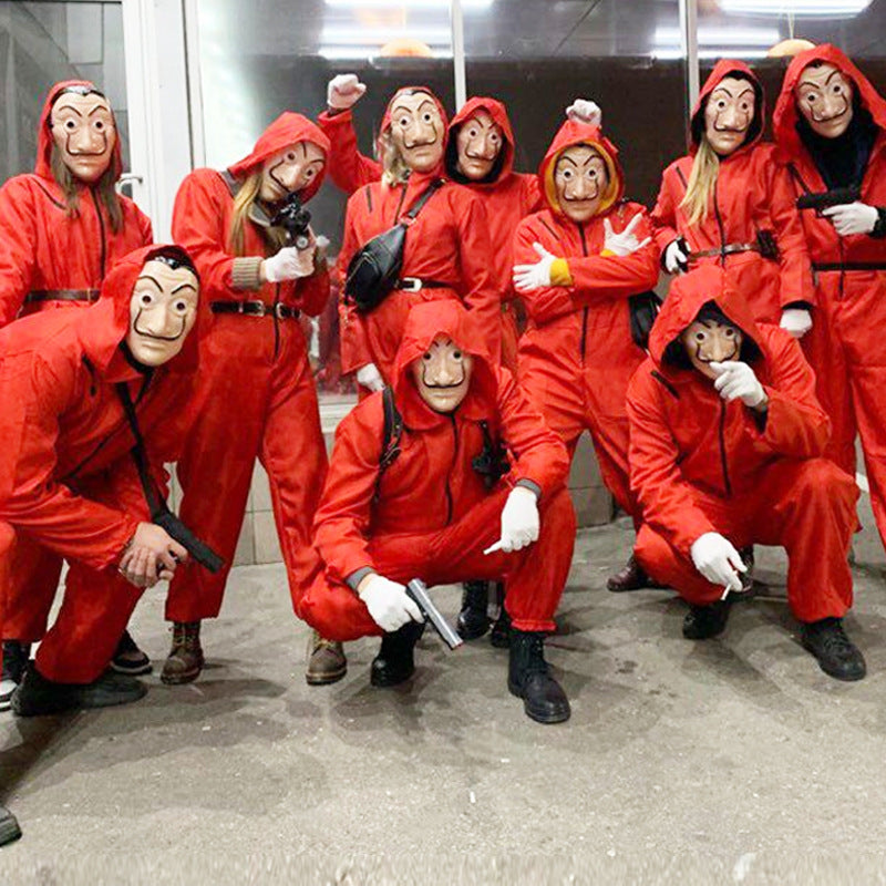Halloween Cosplay Costume Red One-piece