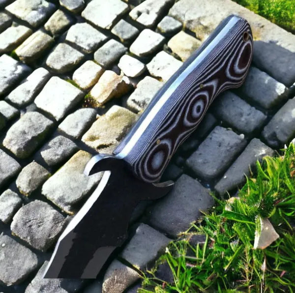 Custom D2 Bowie Knife with Micarta Handle