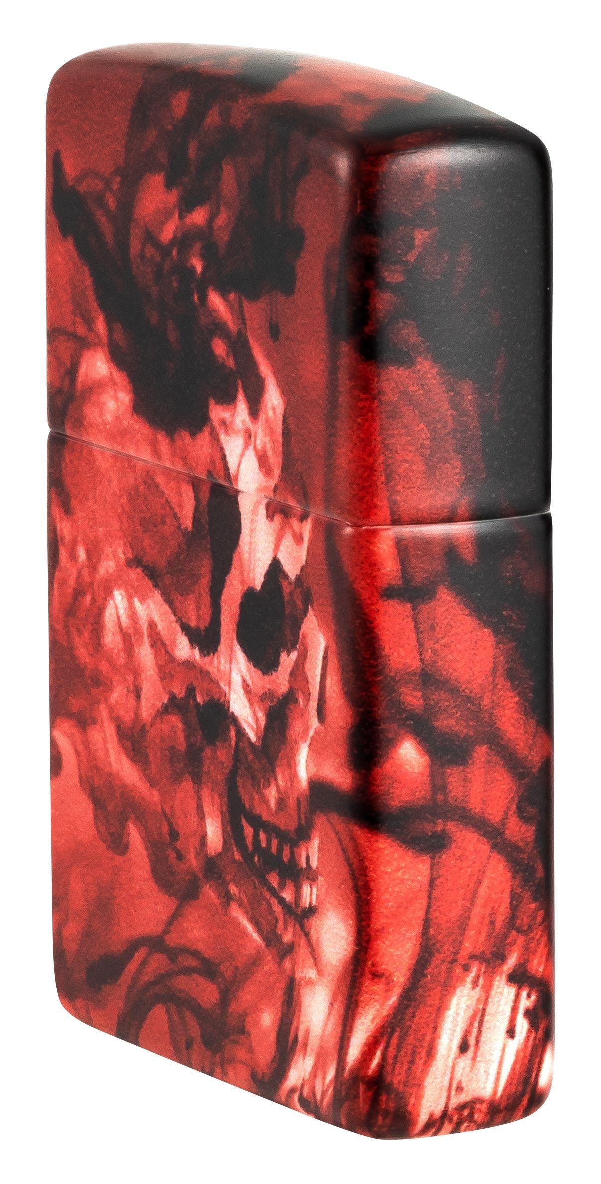 Zippo Horror Skull Matte, 540° Color Lighter #48772