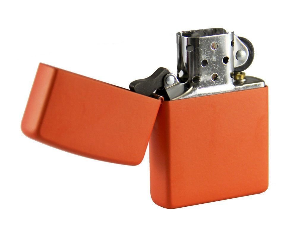 Zippo Classic Orange Matte Lighter #231