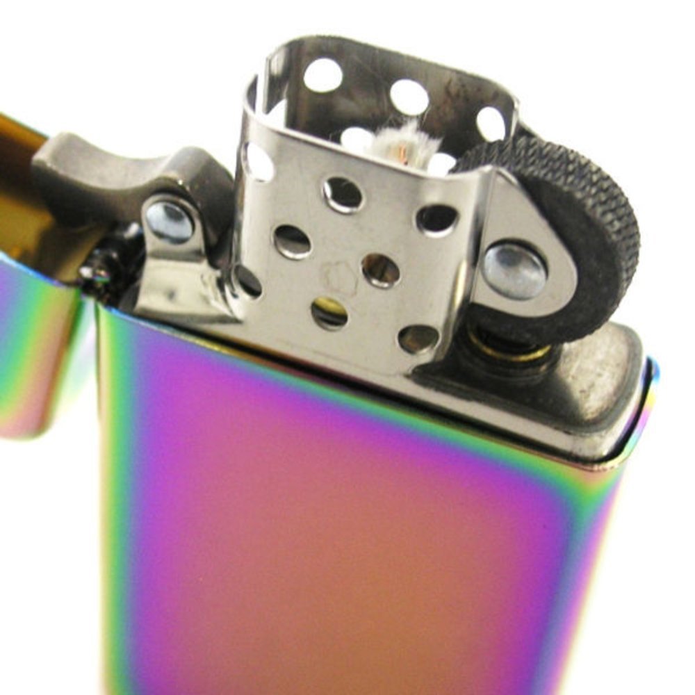 Zippo Slim Spectrum-Rainbow, Multi Color Lighter #20493