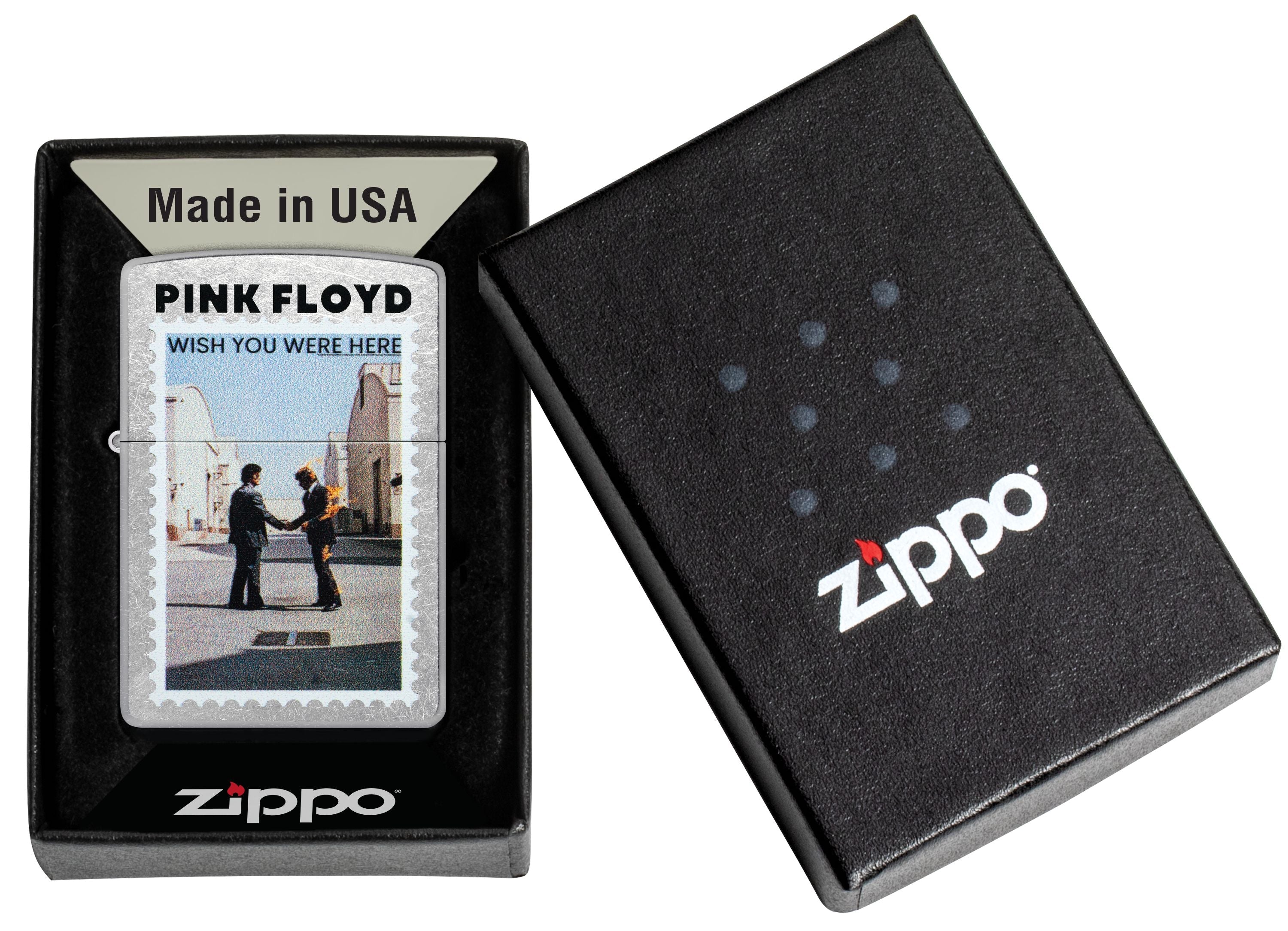 Zippo Pink Floyd Wish You Were Here, Street Chrome Lighter #47240