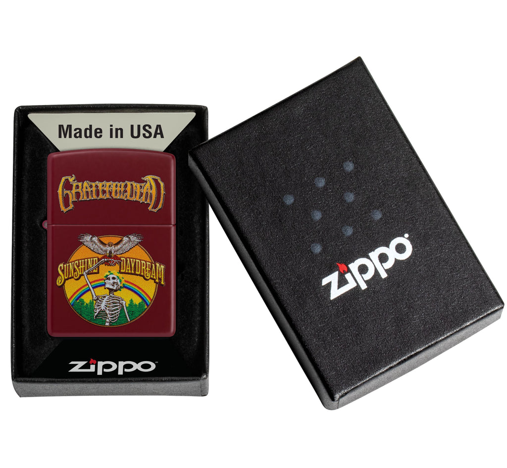 Zippo Grateful Dead Sunshine Daydream, Merlot Lighter #47249