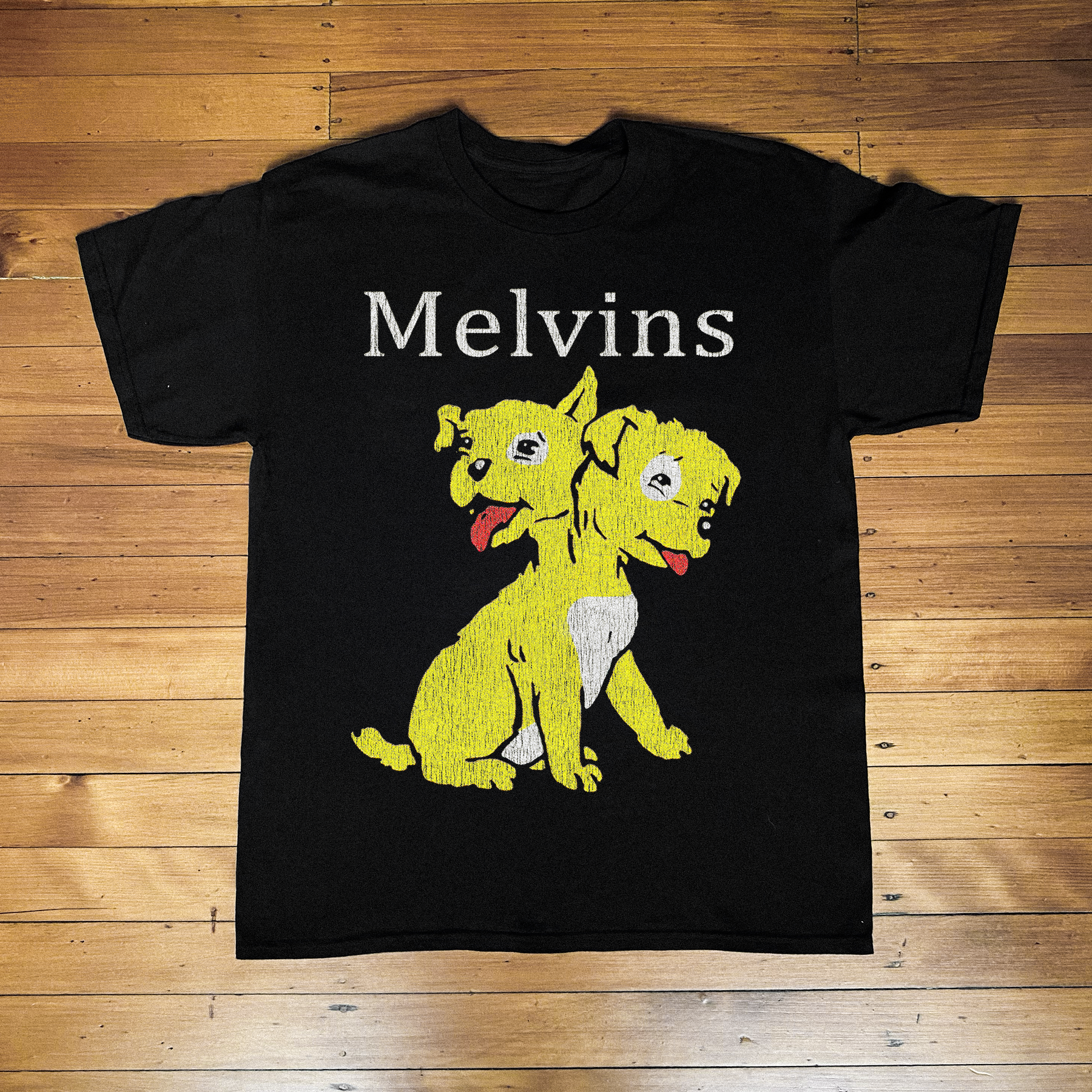 Melvins Two Headed Dog Black T-Shirt
