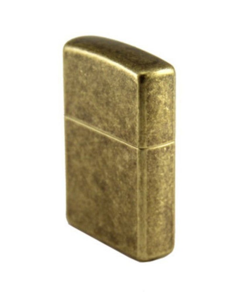Zippo Rustic, Antique Brass Lighter #201FB