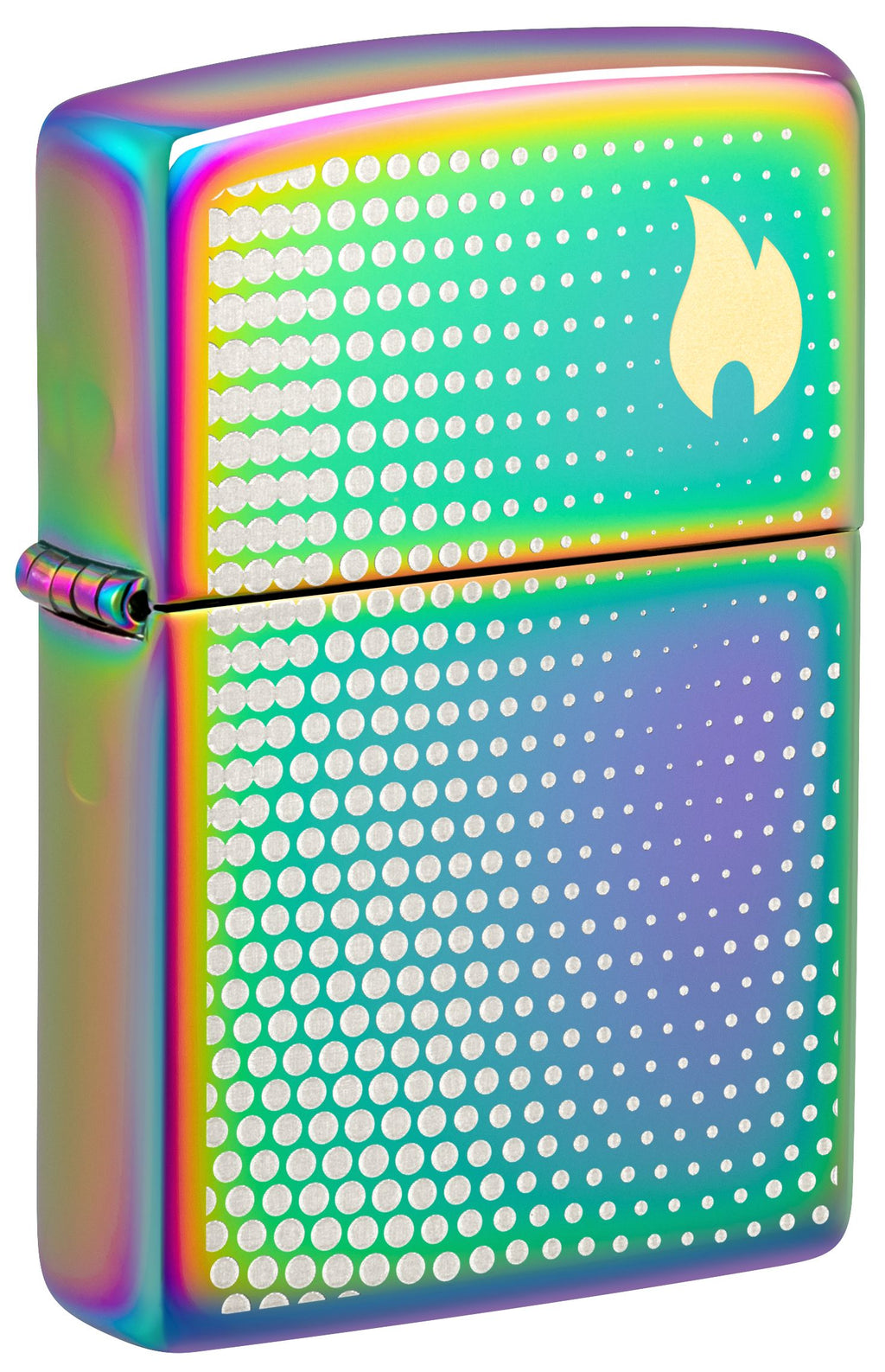 Zippo Dots and Flame, Multi Color Lighter #46569