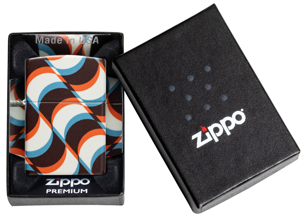 Zippo Funky Pattern Color, 540° Matte Lighter #46566
