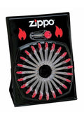 Zippo Flints, 24-Pack Wheel Display #2406C