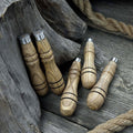 5-Piece Ash Handle Set with Rings