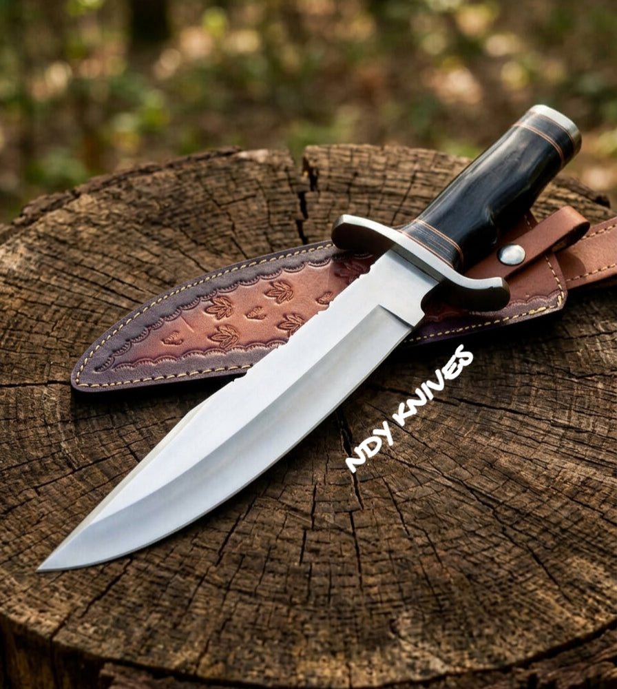 17" D2 Tool Steel Colossal Bowie Knife with Pakkawood Handle
