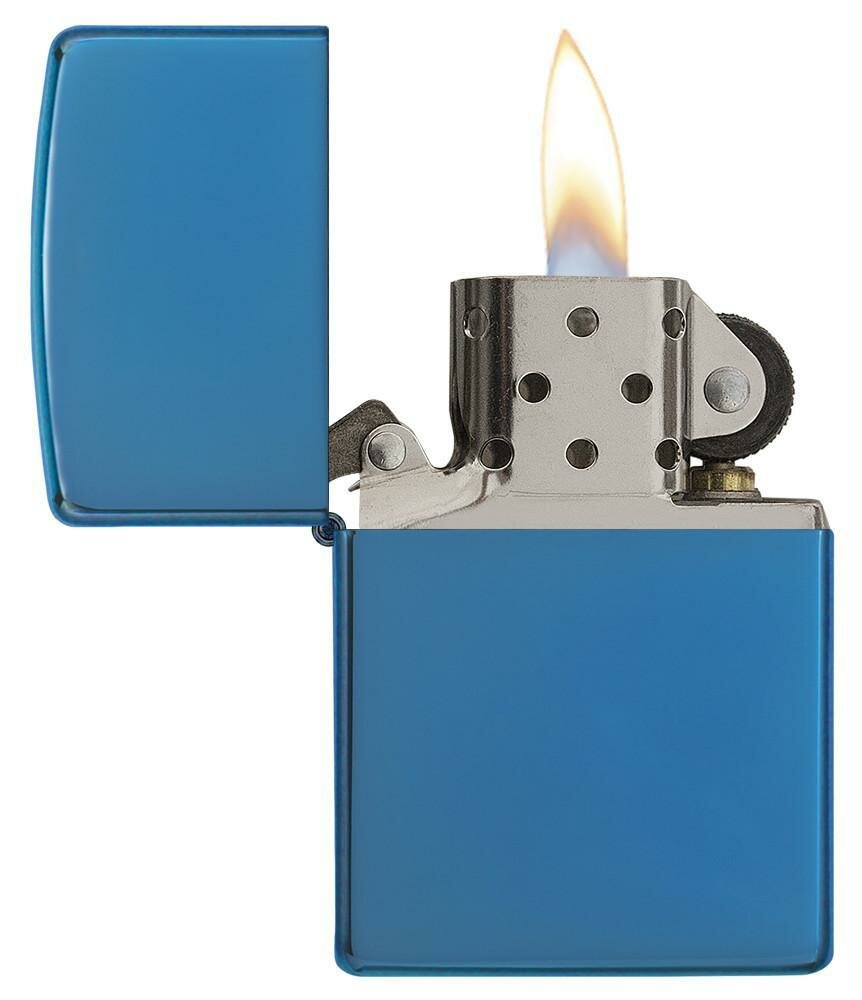 Zippo Sapphire, High Polish Blue Lighter #20446