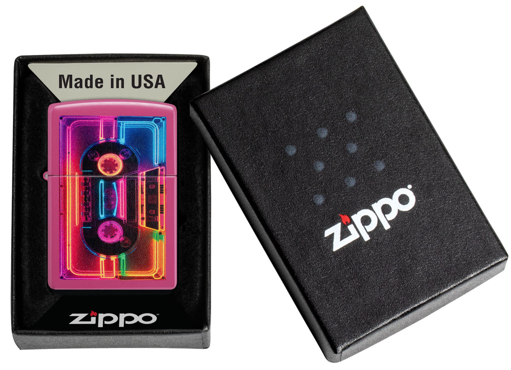 Zippo Cassette Tape, Frequency Lighter #46693