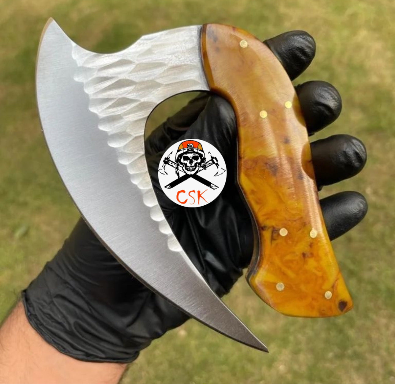 Exquisite Handforged D2 Steel Ulu Knife