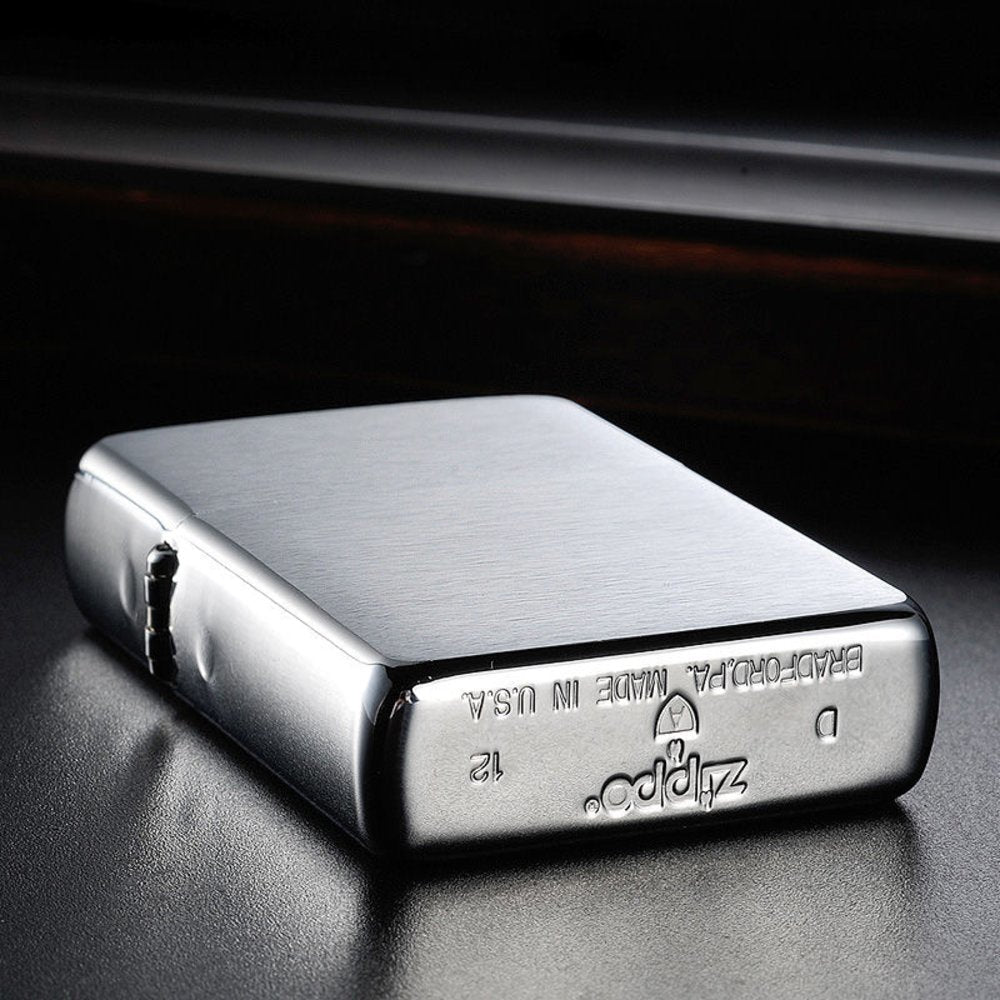 Zippo Armor Brushed Chrome Lighter #162