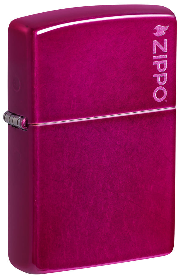 Zippo Classic Candy Raspberry with Logo, Lighter #24003ZL