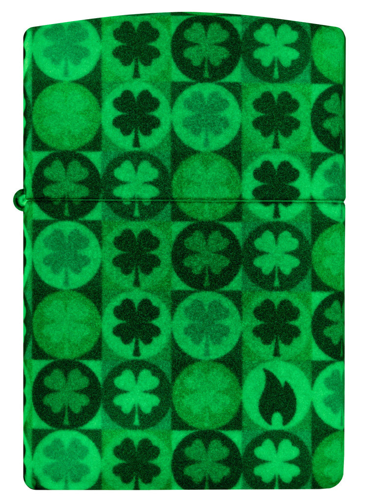 Zippo Clover 540°, Glow-in-the-Dark Lighter #46015