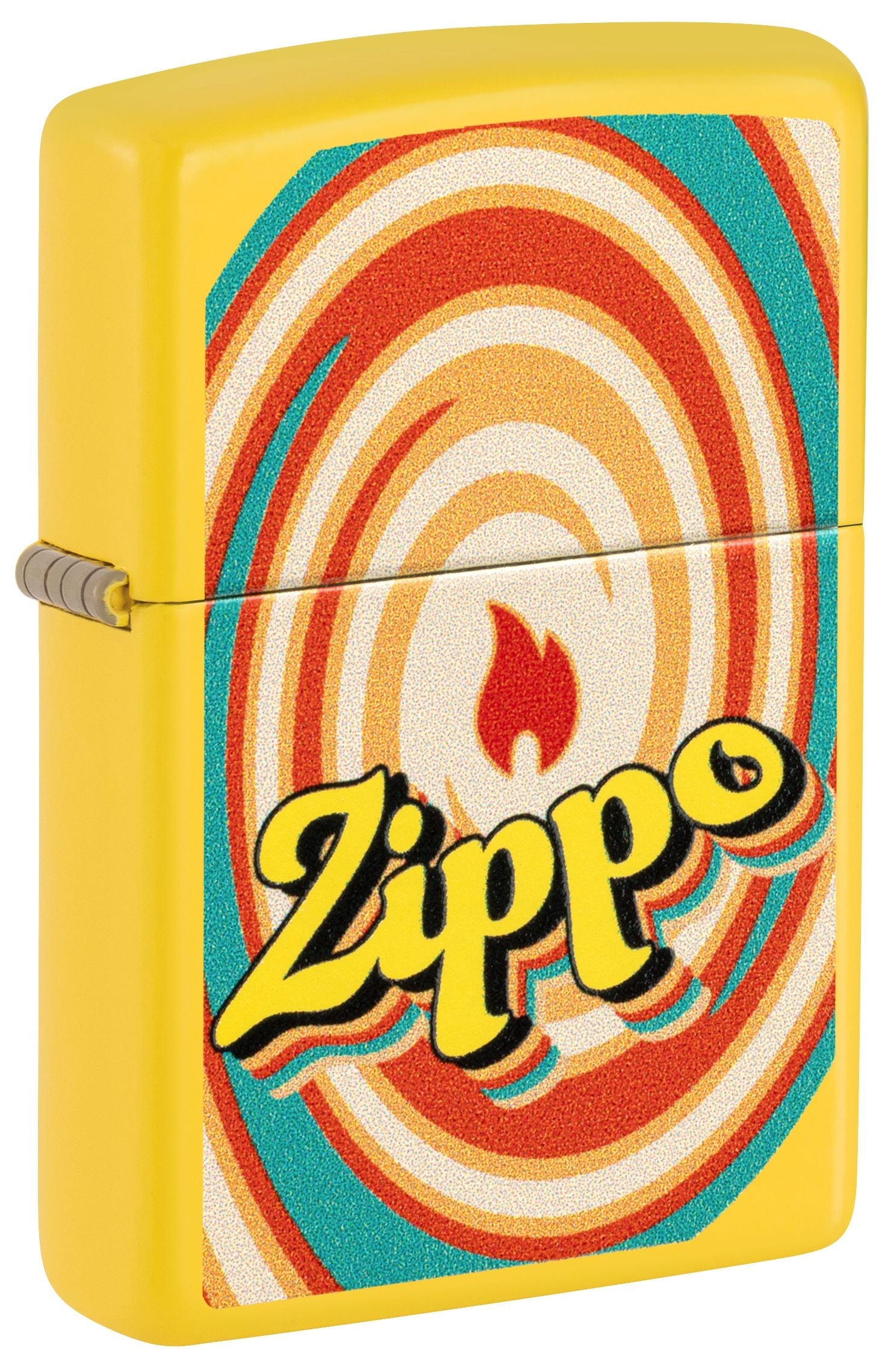 Zippo Swirls, Sunflower Yellow Lighter #46570