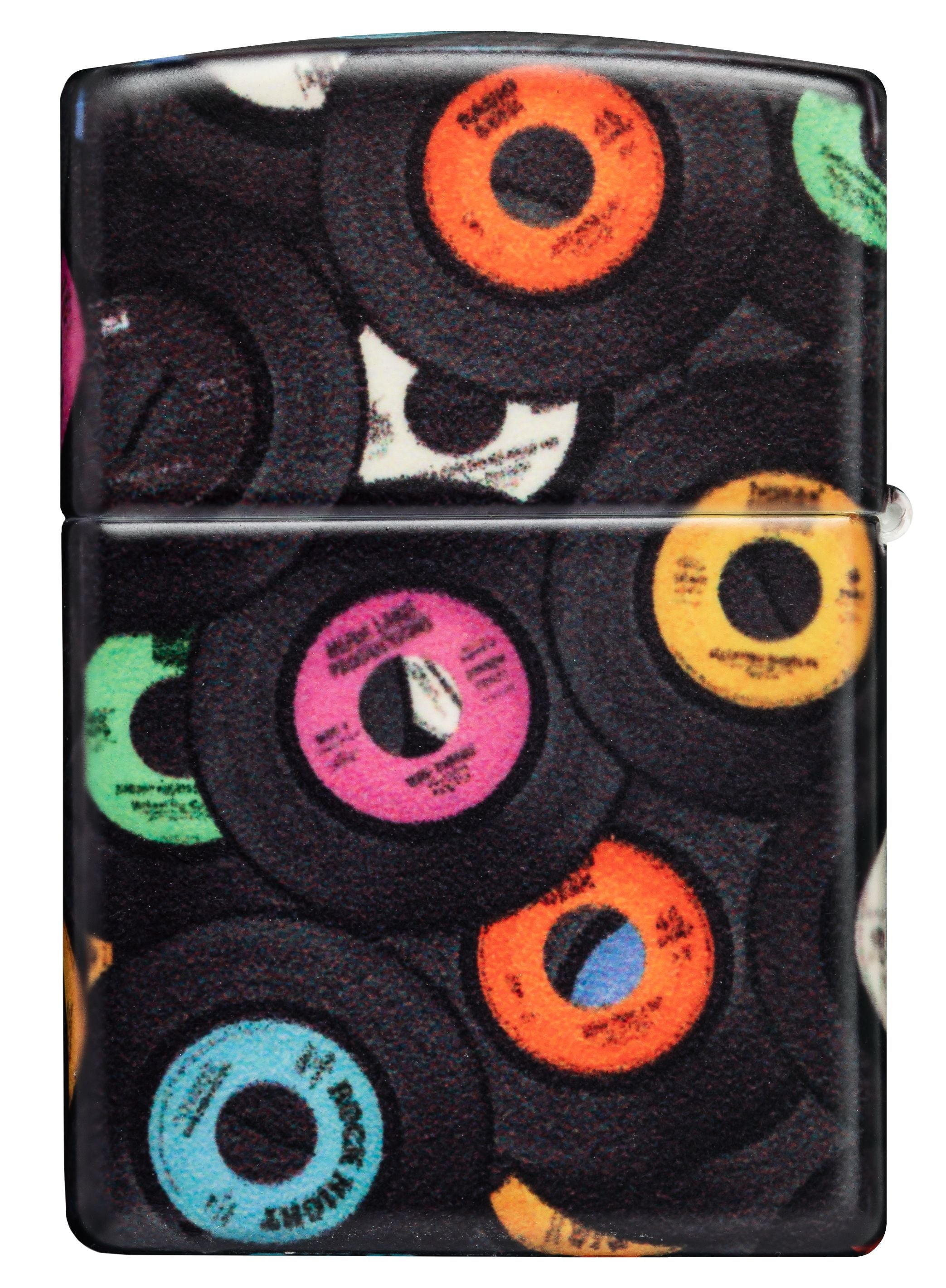 Zippo Vinyl Disc Nostalgia Matte, 540° Color Lighter #48770