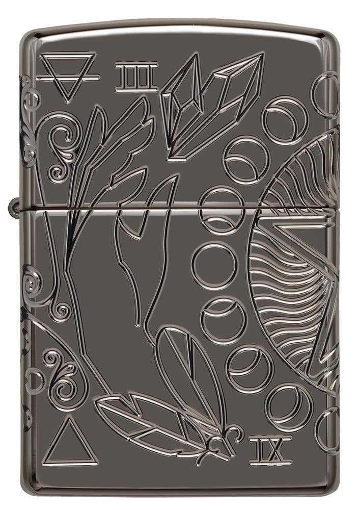 Zippo Armor 360° MultiCut Wicca, Black Ice Lighter #49689