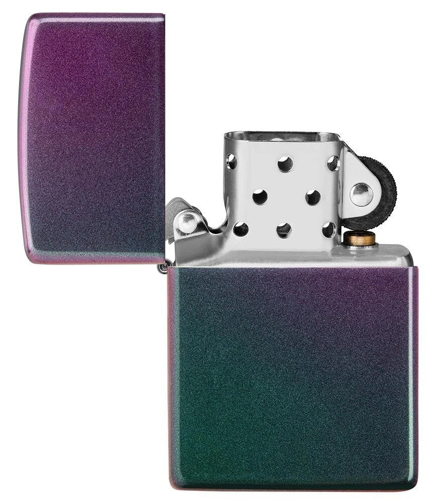 Zippo Violet Satin, Iridescent Lighter #49146