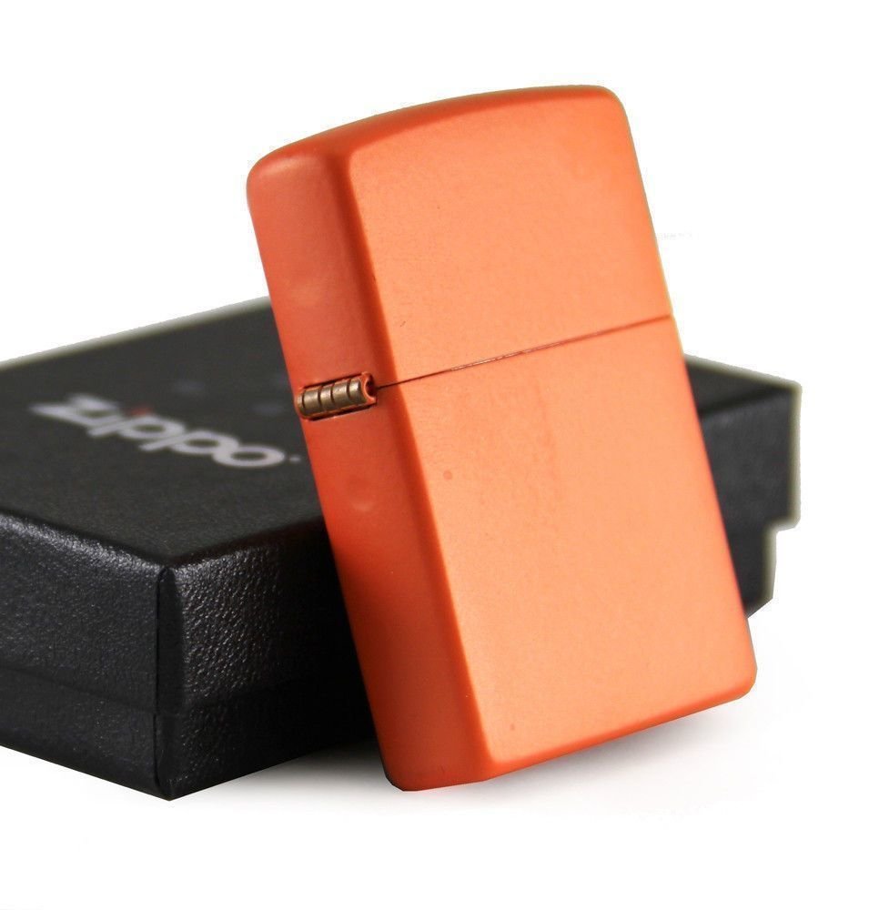 Zippo Classic Orange Matte Lighter #231
