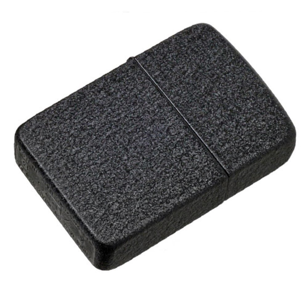 Zippo 1941 Replica, Black Crackle Lighter #28582