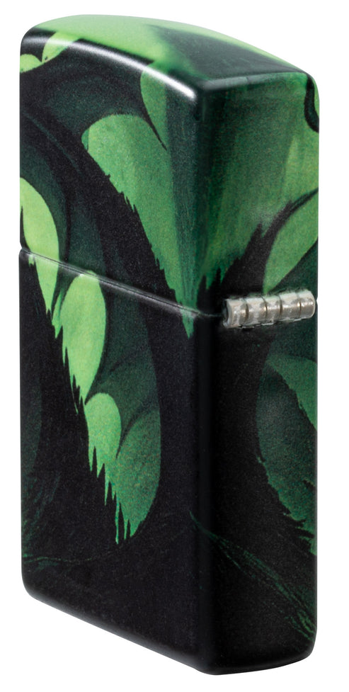 Zippo Glowing Dragon Glow-in-the-Dark, 540° Color Lighter #46130
