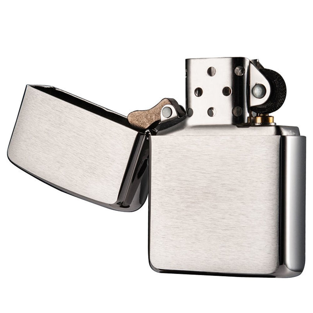 Zippo Armor Brushed Chrome Lighter #162