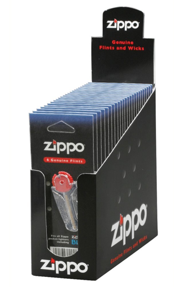 Zippo Flints, 24-Card Display #2406N