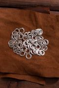 Ring For Eyelet D:8,9 mm; L:0,8 mm; U:14,8 mm Brass/Nickel