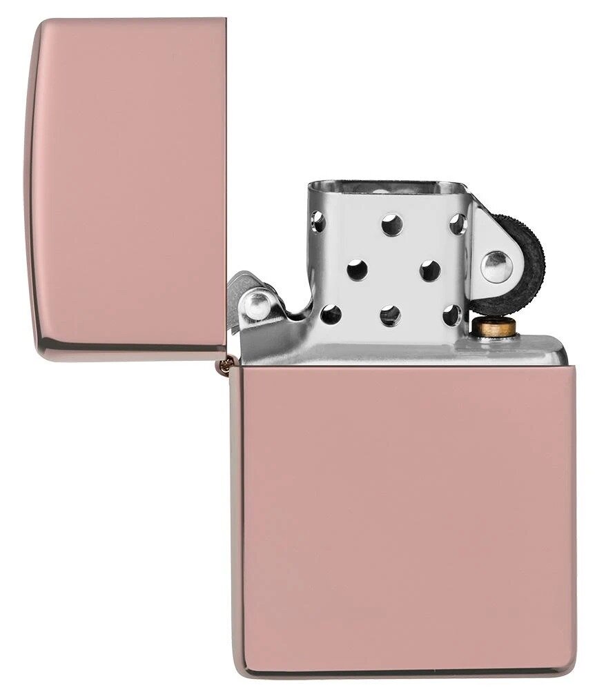 Zippo Classy Shiny, High Polish Rose Gold Lighter #49190
