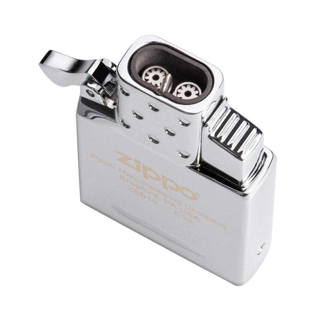 Zippo Butane Insert Gift Set, Double Torch Insert + Butane #52RBDI