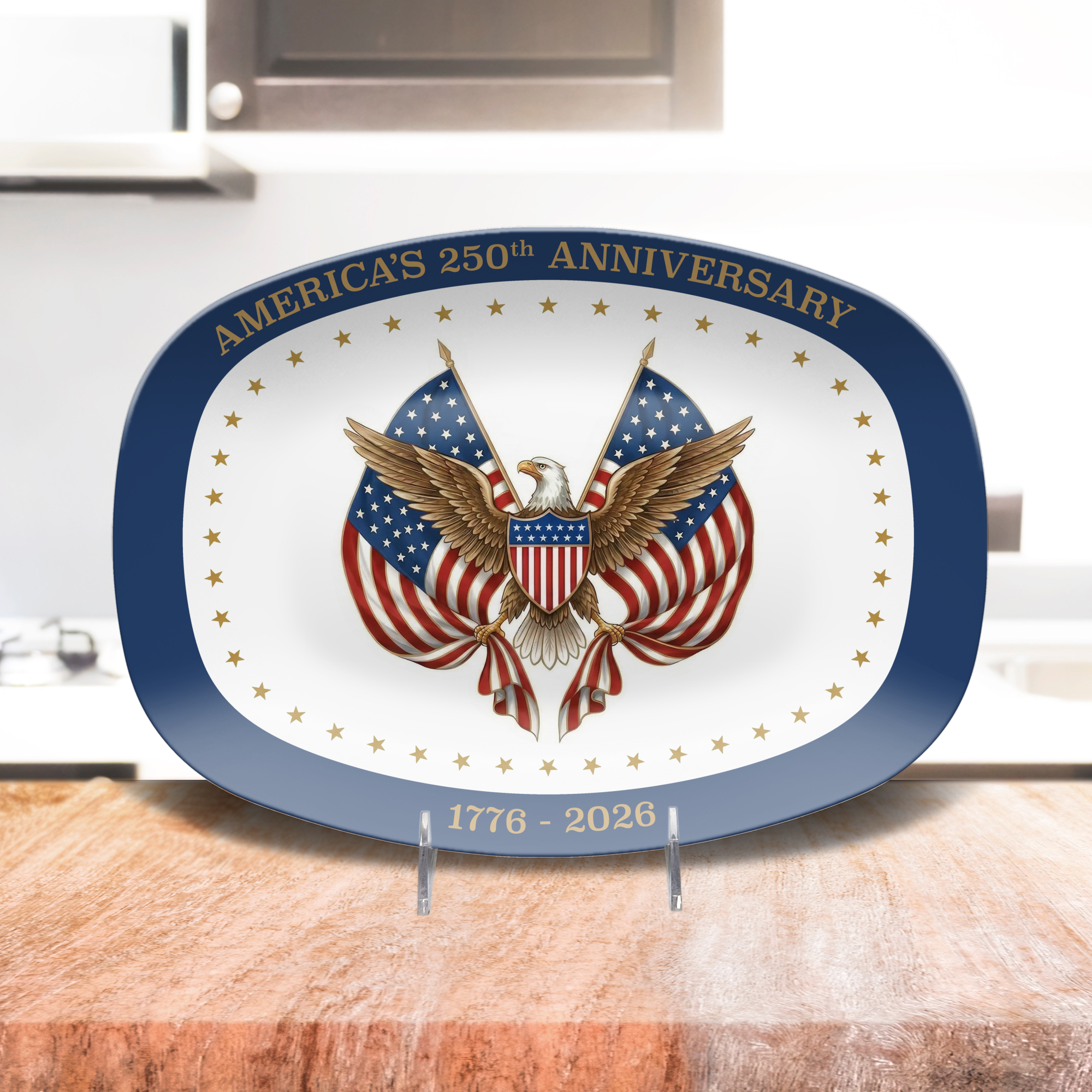 America's 250th Anniversary 1776-2026 Platter