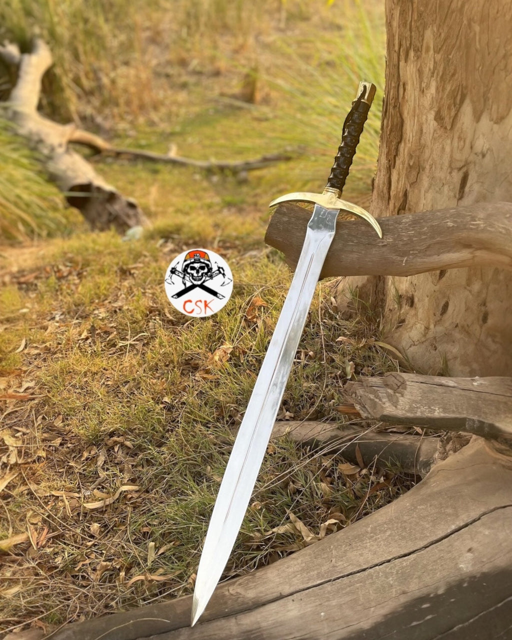 Kingsguard Medieval Crusader Sword – High Polish Steel Blade