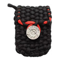 Zippo Nylon Paracord Pouch w/ Belt Loop, Black, 5mm Rope #40467