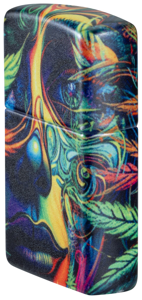 Zippo Cannabis Camo, 540° Matte Lighter #46594