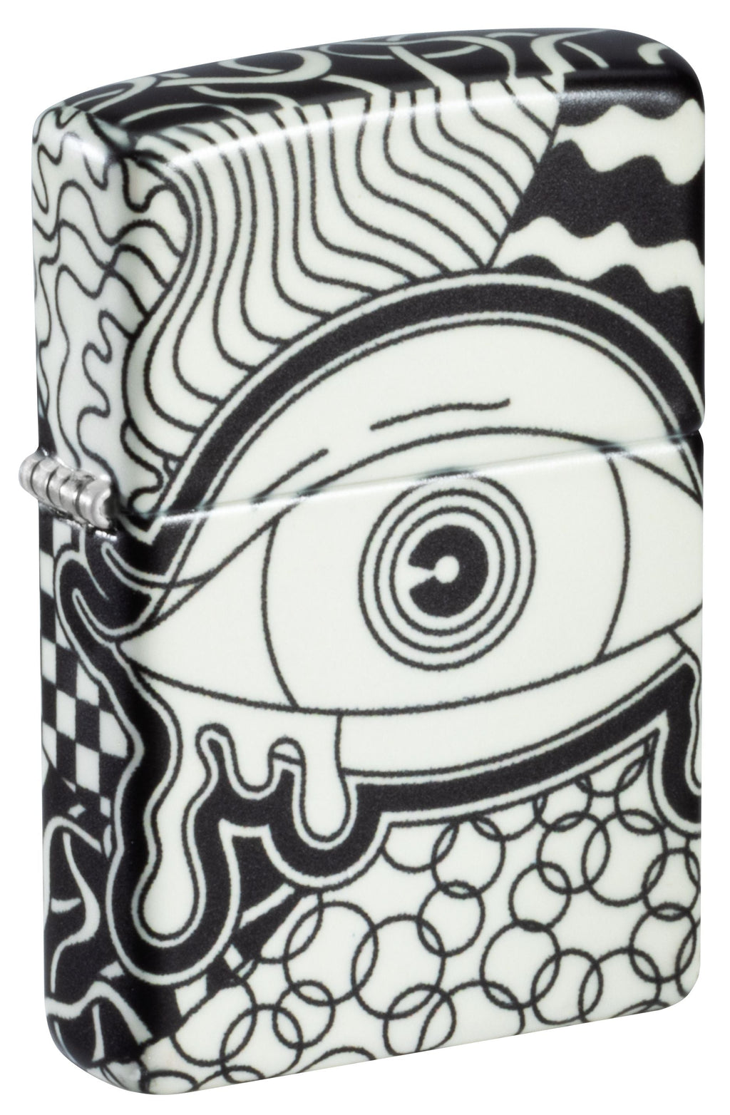 Zippo Psychedelic Eye 540°, Glow-in-the-Dark Lighter #46428