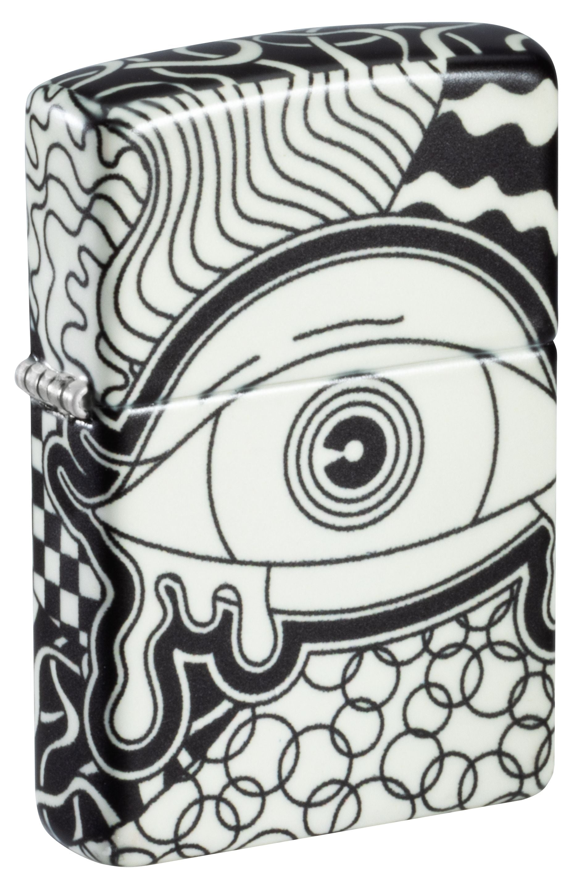 Zippo Psychedelic Eye 540°, Glow-in-the-Dark Lighter #46428