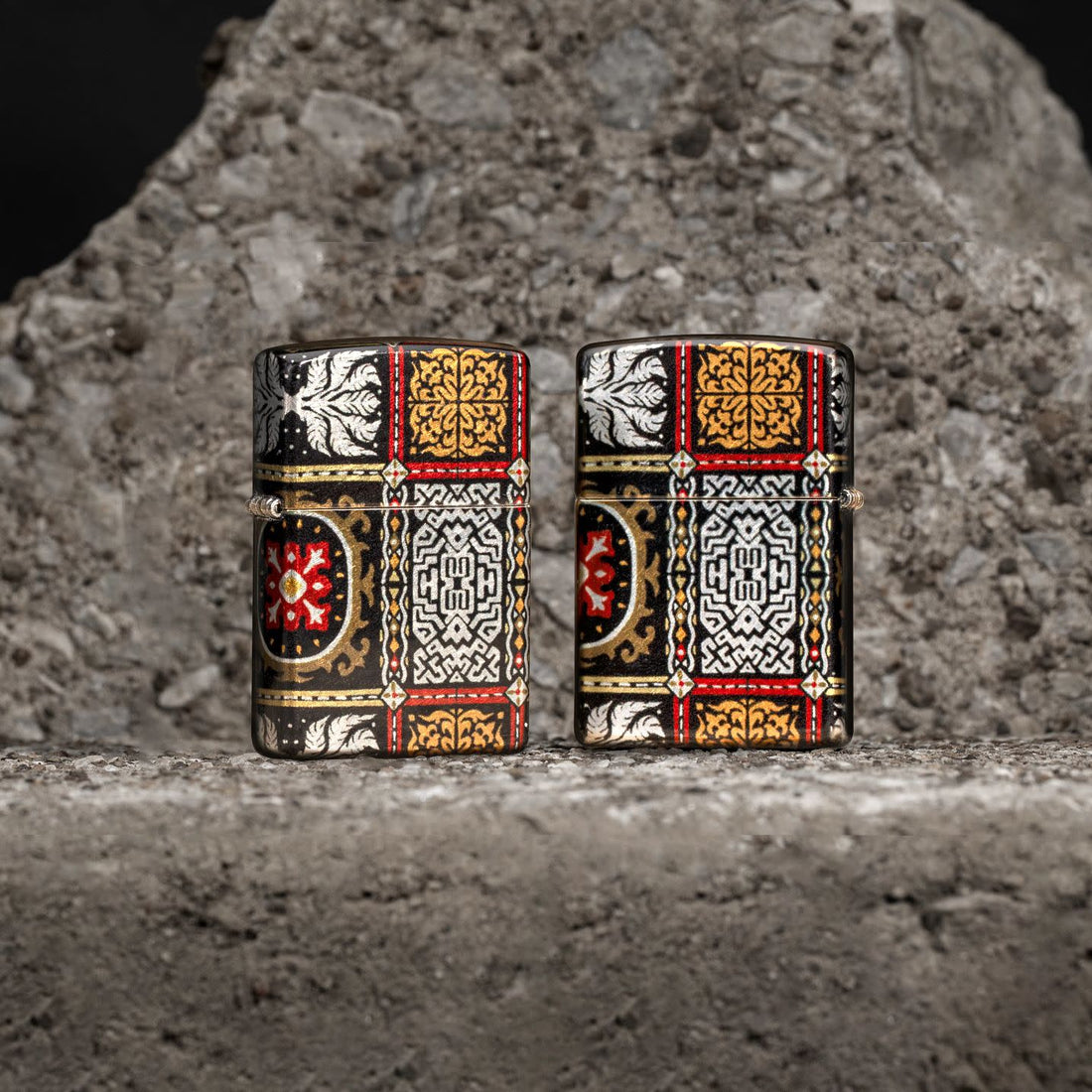 Zippo Tapestry Pattern, 540° Fusion Lighter #46146